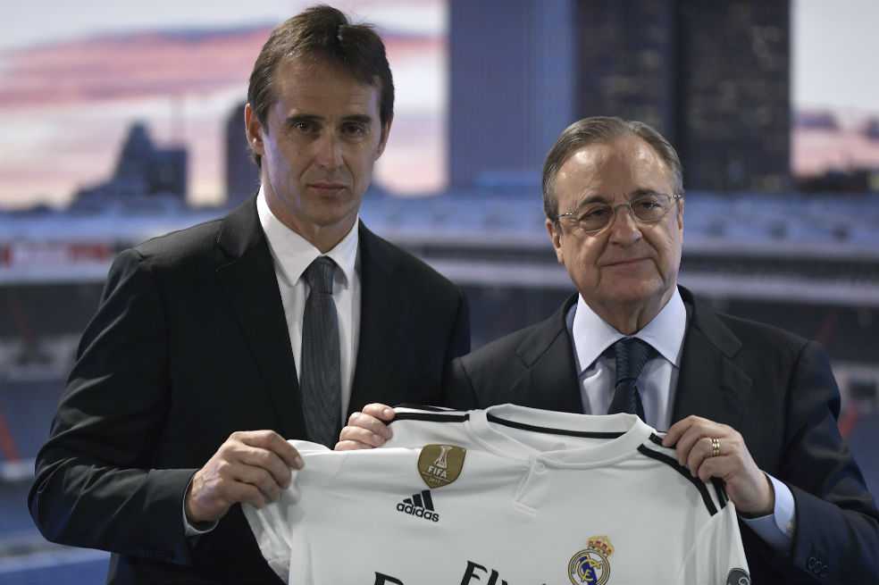 En medio de la tristeza, Julen Lopetegui fue presentado como nuevo entrenador del Real Madrid
