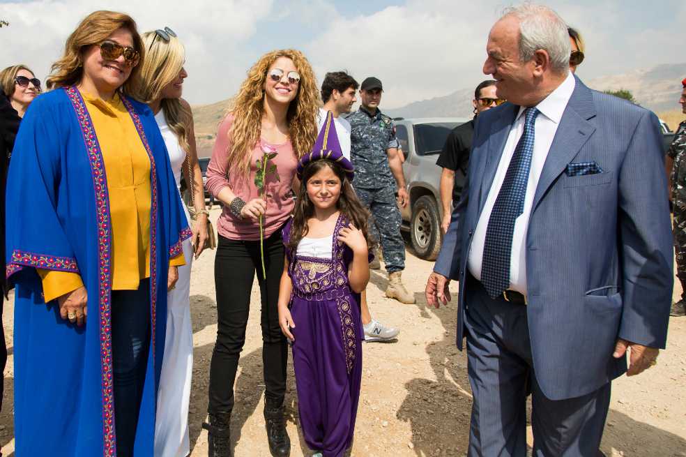 Shakira visitó Tannurin, el pueblo de su abuela paterna en Líbano
