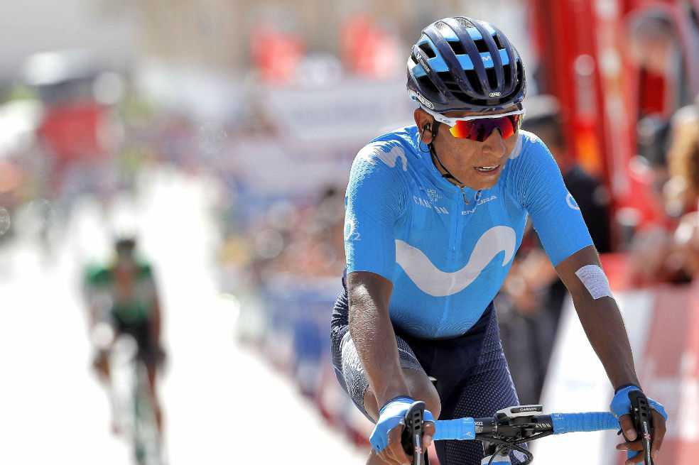 Nairo es tercero en La Vuelta: descontó segundos en La Camperona