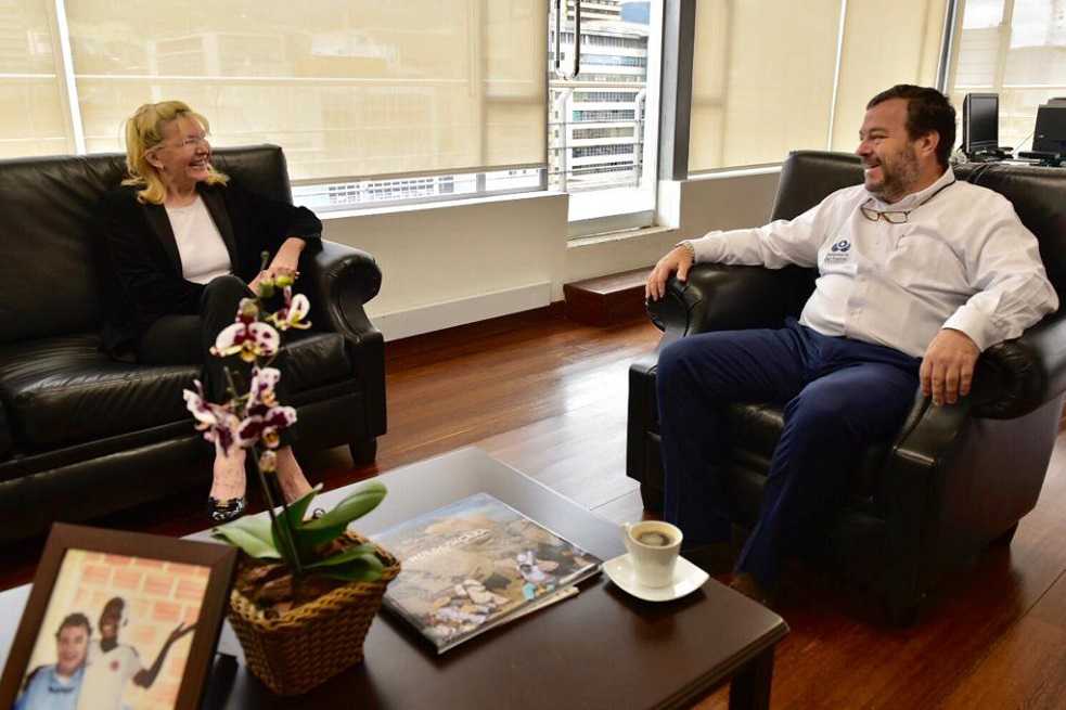 Exfiscal general de Venezuela, Luisa Ortega, agradece ayuda de Colombia con migrantes