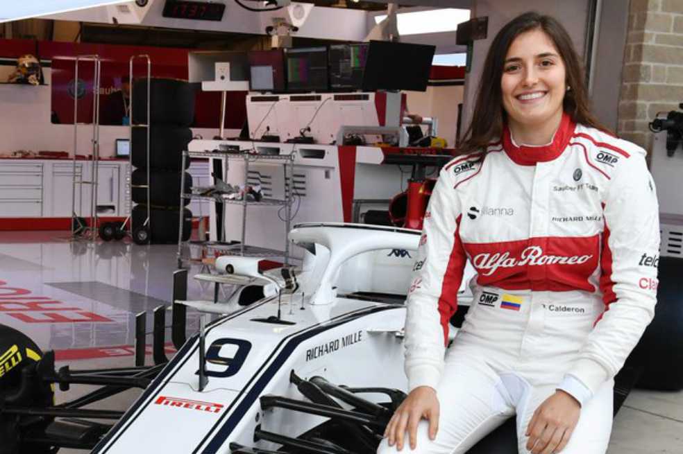 Tatiana Calderón se convertirá en la primera latinoamericana en probar un auto Fórmula 1