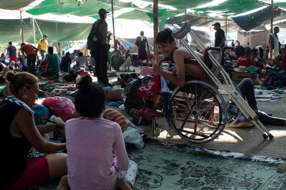 Nicaragüenses dicen estar más seguros en caravana de migrantes que en su país