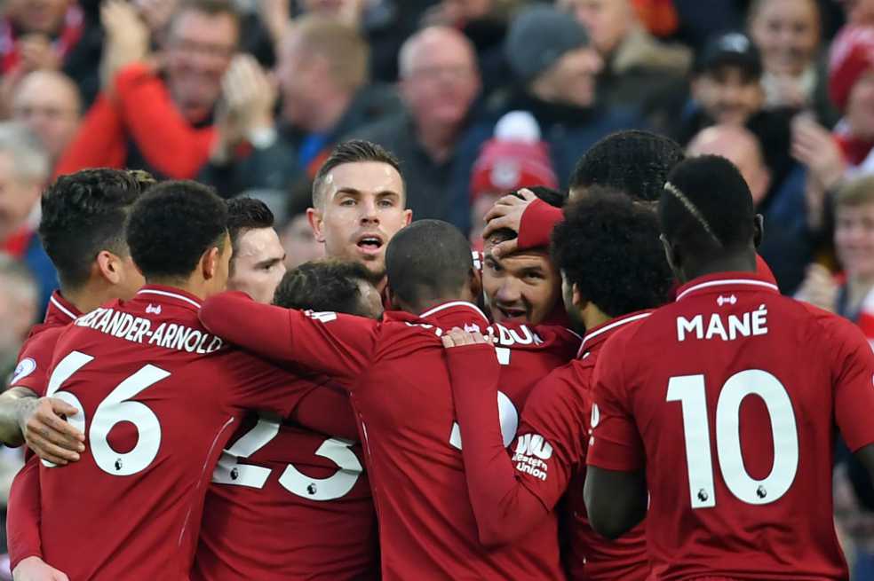 El Liverpool de Klopp se consolida como líder de la Premier League