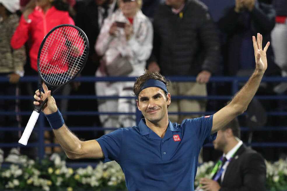 El suizo Roger Federer quedó a un partido de su título 100