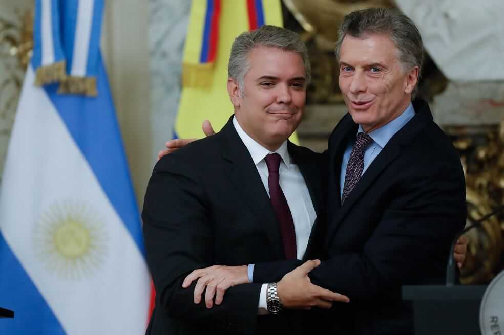 ¿De qué hablaron Iván Duque y Mauricio Macri en Buenos Aires?