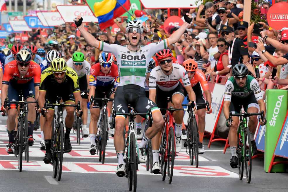 Sam Bennett ganó la tercera etapa de la Vuelta a España 2019