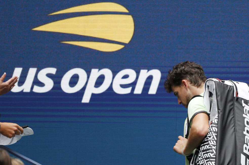 Siguen las sorpresas en el US Open: Thiem y Tsitsipas quedaron eliminados