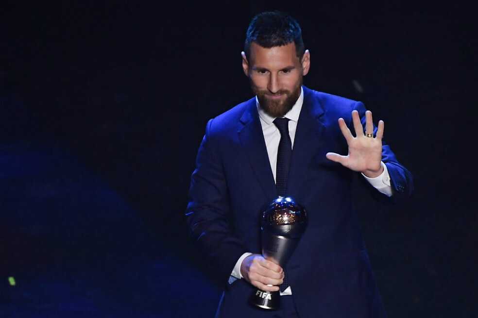 Messi ganó el premio The Best de la Fifa 2019