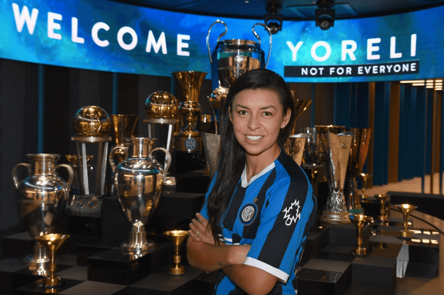 Yoreli Rincón es nueva jugadora de Inter de Milán
