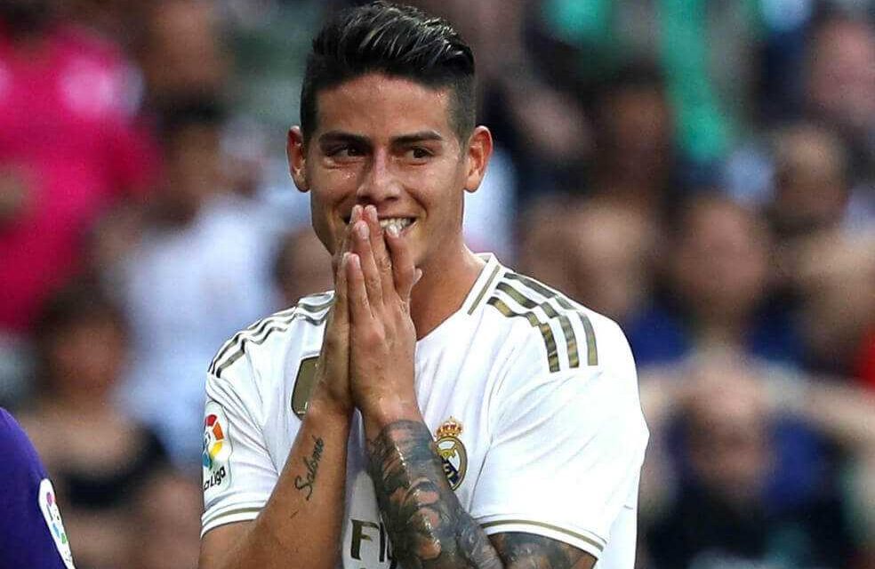 Contra todo pronóstico, James entró en la convocatoria del Real Madrid