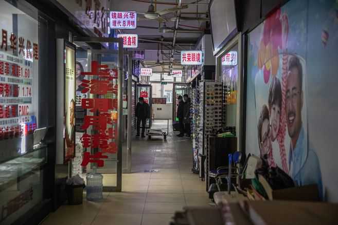 Así está el mercado de Wuhan donde surgió la covid-19