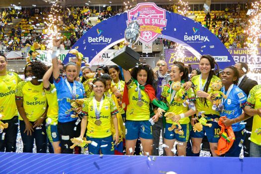 ¡Colombia es campeona del Mundial femenino de fútbol de salón!