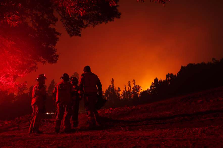 En imágenes: incendios en Chile cumplen una semana sin ser controlados