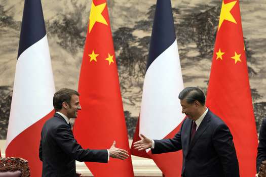 China debe hacer entrar en razón a Rusia para acabar la guerra en Ucrania: Macron