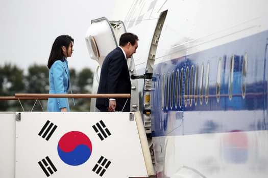 El presidente surcoreano, Yoon Suk Yeol, viaja a EE. UU. para una visita de Estado
