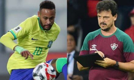 Neymar elogió al DT de Brasil y Fluminense: “Diniz es de los mejores del mundo”