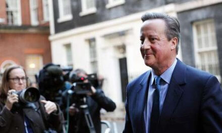 David Cameron, el gran perdedor del “Brexit”, vuelve como ministro de exteriores