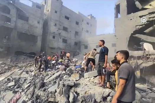 Israel vuelve a atacar el campo de Jabaliya, en Gaza, provocando una “masacre”