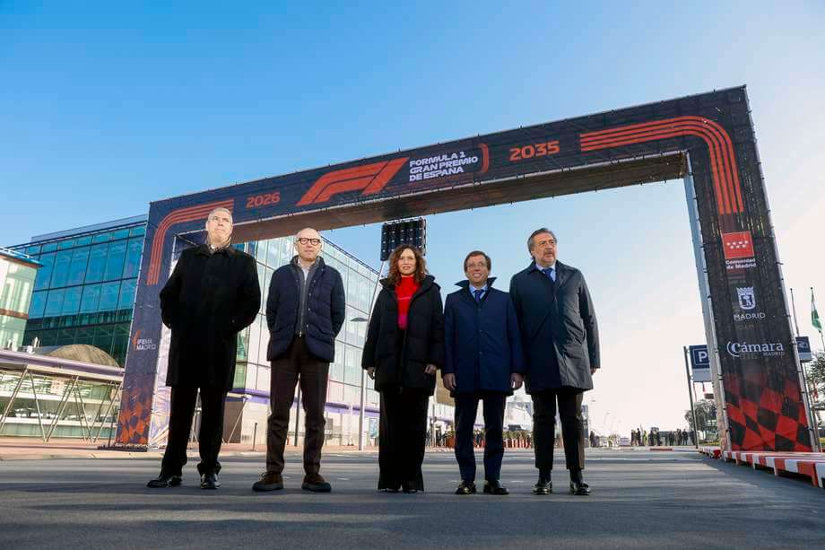 En Madrid, España, la Fórmula Uno tendrá un nuevo Gran Premio
