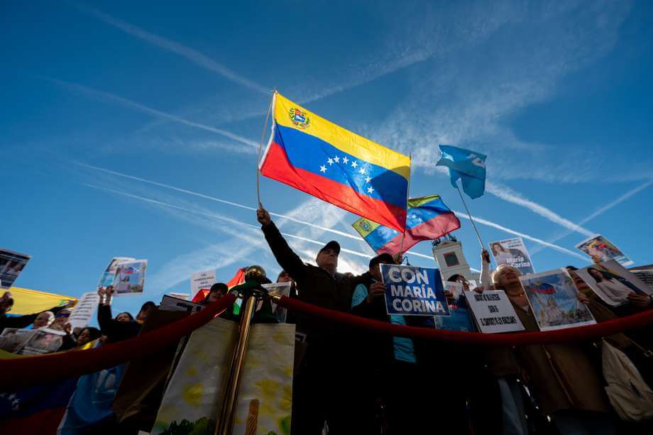 “Venezuela no se rinde”: las manifestaciones en apoyo a María Corina Machado